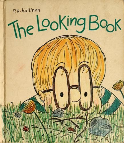 Cover of The looking book by P. K. Hallinan
