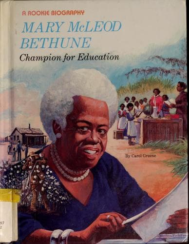 Cover of Mary McLeod Bethune by Carol Greene