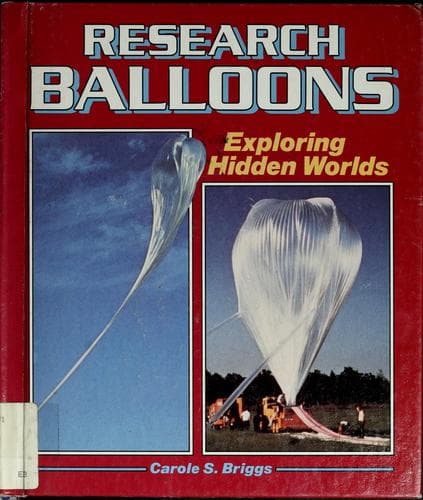 Cover of Research balloons by Carole S. Briggs