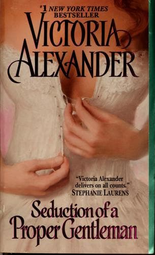 Cover of Seduction of a proper gentleman by Victoria Alexander