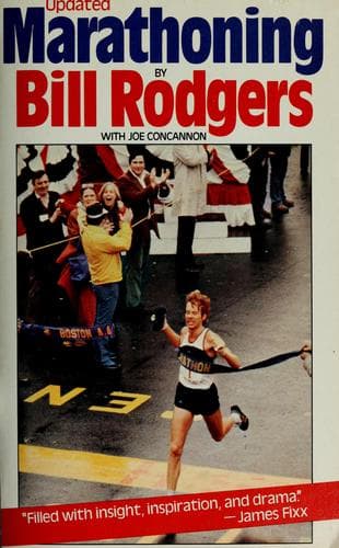 Cover of Marathoning by Bill Rodgers