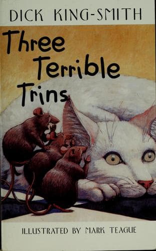 Cover of Three Terrible Trins by Dick King-Smith