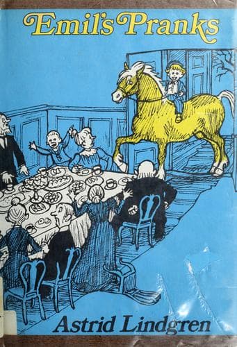 Cover of Nya hyss av Emil i Lönneberga by Astrid Lindgren