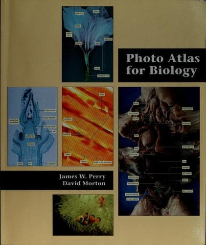 Cover of Photo atlas for biology by Perry, James W