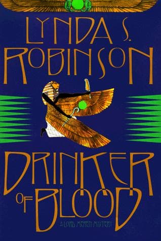 Cover of Drinker of blood by Lynda Suzanne Robinson