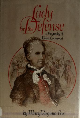 Cover of Lady for the defense by Mary Virginia Fox