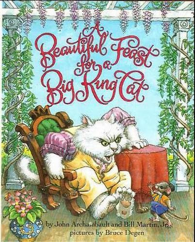 Cover of A beautiful feast for a big king cat by John Archambault