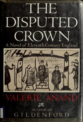 Cover of The disputed crown by Valerie Anand