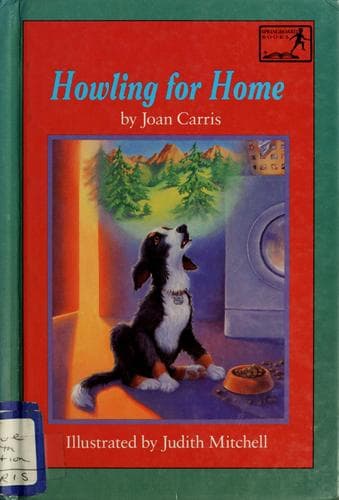 Cover of Howling for home by Joan Davenport Carris