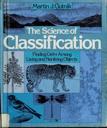Cover of The science of classification by Martin J. Gutnik