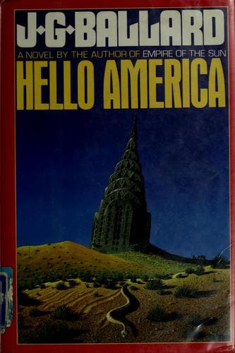 Cover of Hello America by J. G. Ballard
