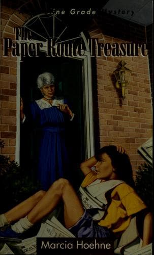 Cover of The paper route treasure by Marcia Hoehne