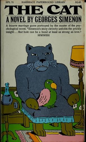 Cover of Le Chat by Georges Simenon