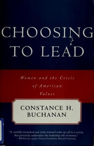 Cover of Choosing to lead by Constance H. Buchanan
