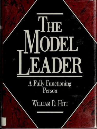 Cover of The model leader by William D. Hitt