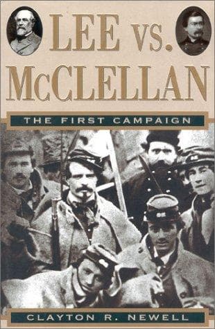 Cover of Lee vs. McClellan by Clayton R. Newell
