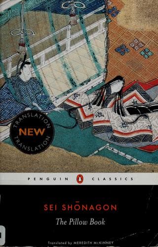 Cover of The Pillow Book by Sei Shōnagon