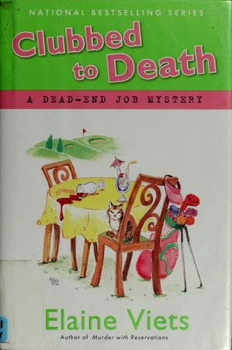 Cover of Clubbed to death by Elaine Viets