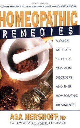 Cover of Homeopathic Remedies by Asa Hershoff