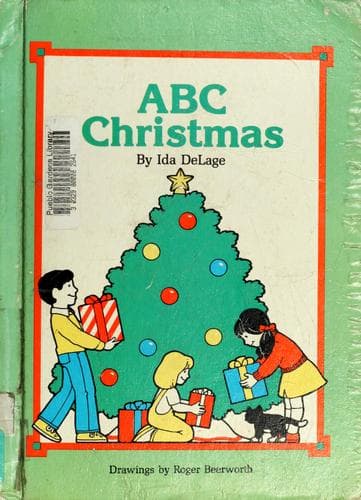 Cover of ABC Christmas by Ida DeLage
