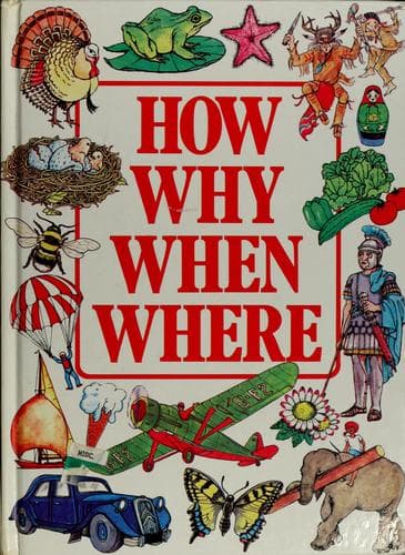 Cover of How, why, when, where by Belinda Hollyer