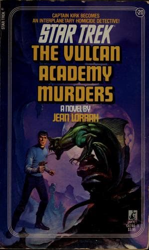 Cover of The Vulcan Academy Murders by Jean Lorrah