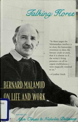 Cover of Talking Horse by Bernard Malamud