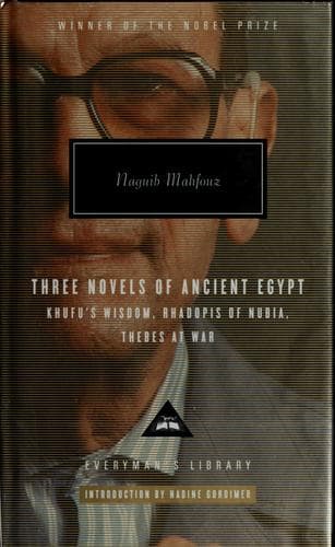 Cover of Three novels of ancient Egypt by نجيب محفوظ