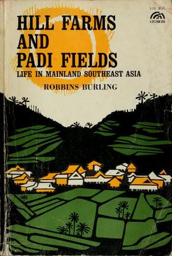 Cover of Hill farms and padi fields by Robbins Burling