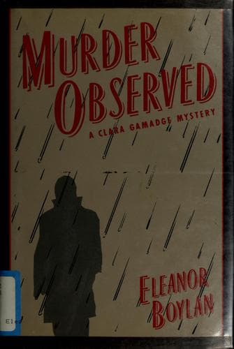 Cover of Murder observed by Eleanor Boylan