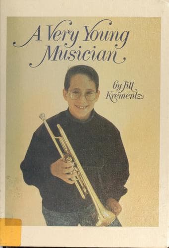 Cover of A very young musician by Jill Krementz