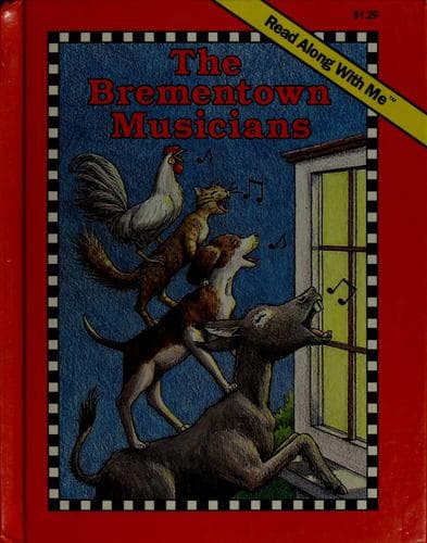 Cover of The Brementown musicians by Debby Slier