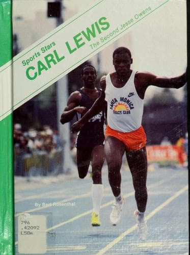 Cover of Carl Lewis by Bert Rosenthal