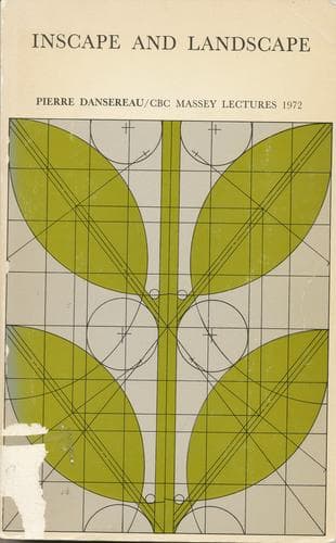Cover of Inscape and landscape by Pierre Dansereau