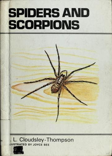 Cover of Spiders and scorpions by John Leonard Cloudsley-Thompson