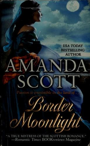 Cover of Border Moonlight by Amanda Scott