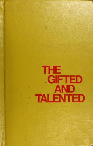 Cover of The gifted and talented by Gilda Berger