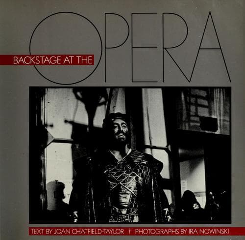 Cover of Backstage at the opera by Joan Chatfield-Taylor