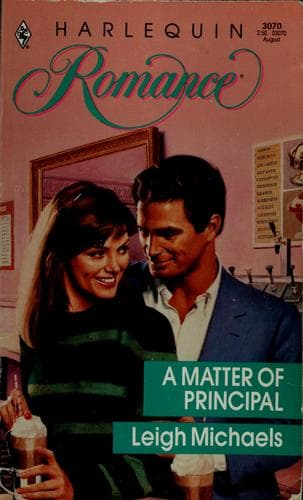 Cover of A matter of principal by Leigh Michaels