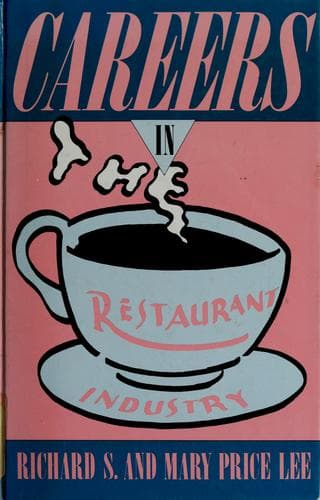 Cover of Careers in the restaurant industry by Lee, Richard S