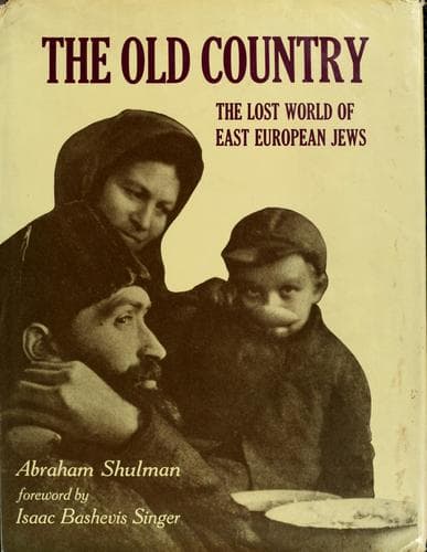 Cover of The old country by Shulman, Abraham