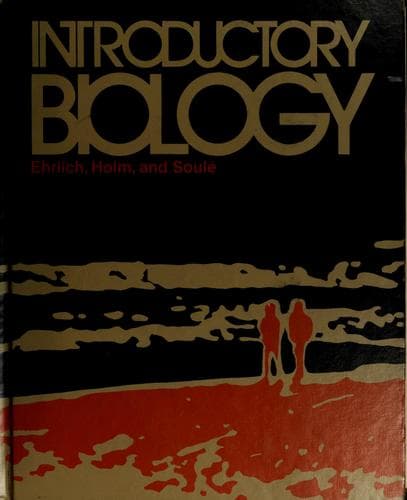 Cover of Introductory biology by Paul R. Ehrlich