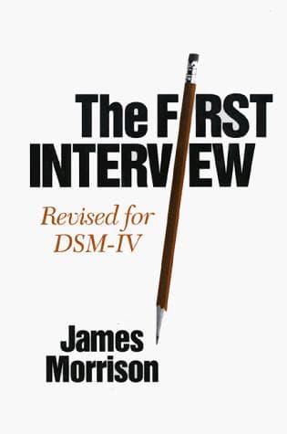 Cover of The first interview by Morrison, James R