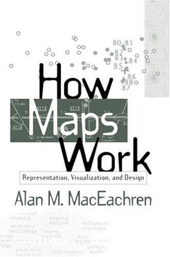 Cover of How maps work by Alan M. MacEachren