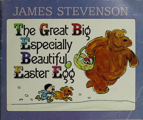 Cover of The great big especially beautiful Easter egg by James Stevenson