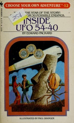 Cover of Inside UFO 54-40 by Edward Packard