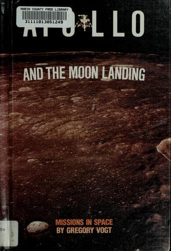 Cover of Apollo and the moon landing by Gregory Vogt