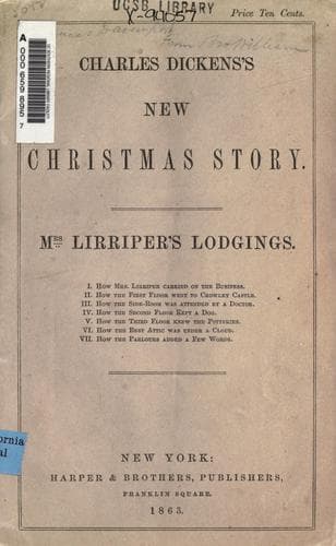Cover of Mrs. Lirriper's Lodgings by Charles Dickens