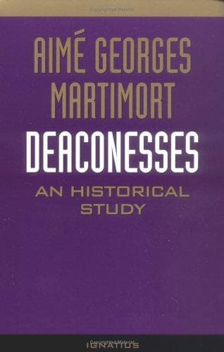 Cover of Deaconesses by Aimé Georges Martimort