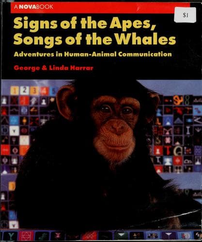 Cover of Signs of the apes, songs of the whales by George Harrar